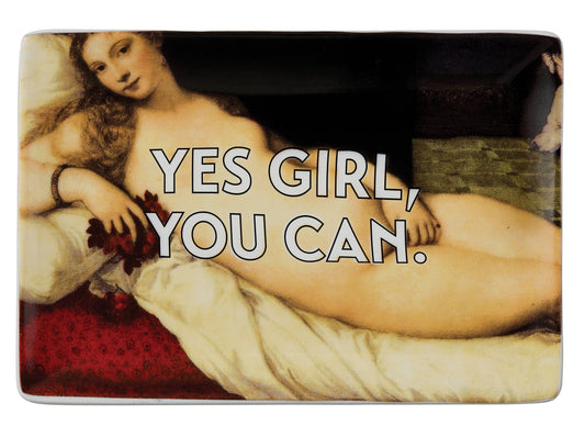 Rosanna - The Grand Tour Italy Tray Yes Girl You Can