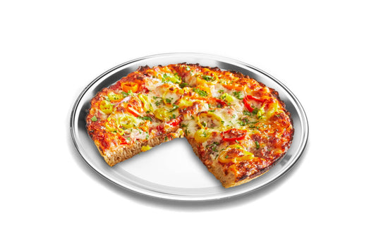 Fox Run Pizza Pan, Stainless Steel, 16-Inch Round Tray