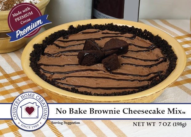 Country Home Creations - No Bake Brownie Cheesecake Mix - NEW RELEASE
