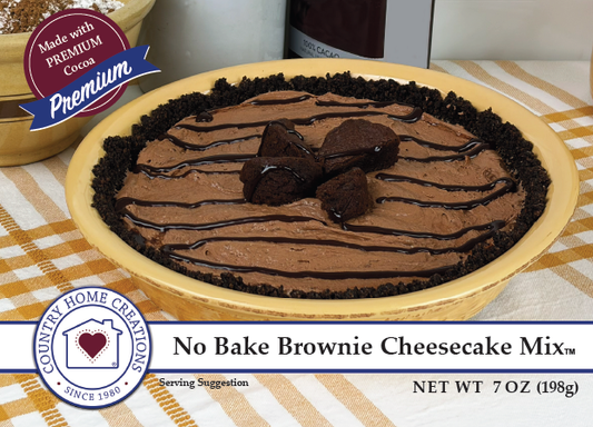 Country Home Creations - No Bake Brownie Cheesecake Mix - NEW RELEASE