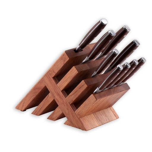 Avanta 10 Piece Pakkawood Knife Block Set