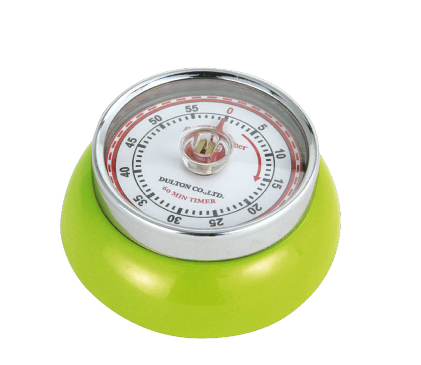 "Retro" Kitchen Timer, Kiwi, 2.75” x 1.25"