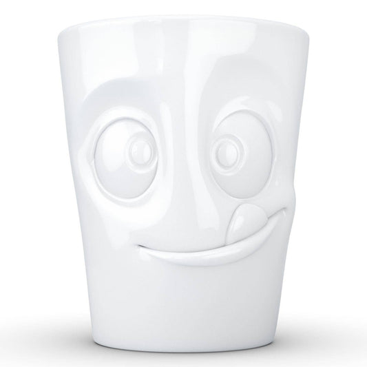 Fiftyeight Products - Coffee Mug with Handle, Tasty Face