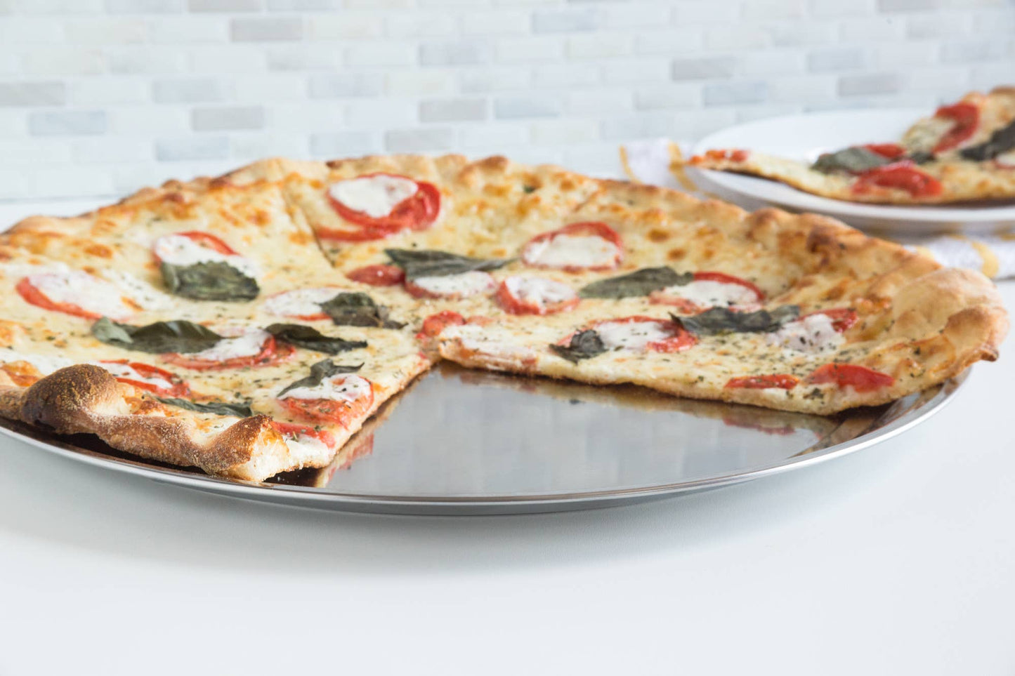 Fox Run Pizza Pan, Stainless Steel, 16-Inch Round Tray