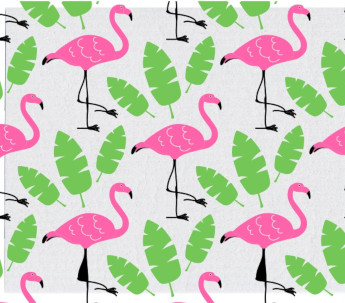 Euroscrubby - Pink Flamingos - Euroscrubby Dishcloth