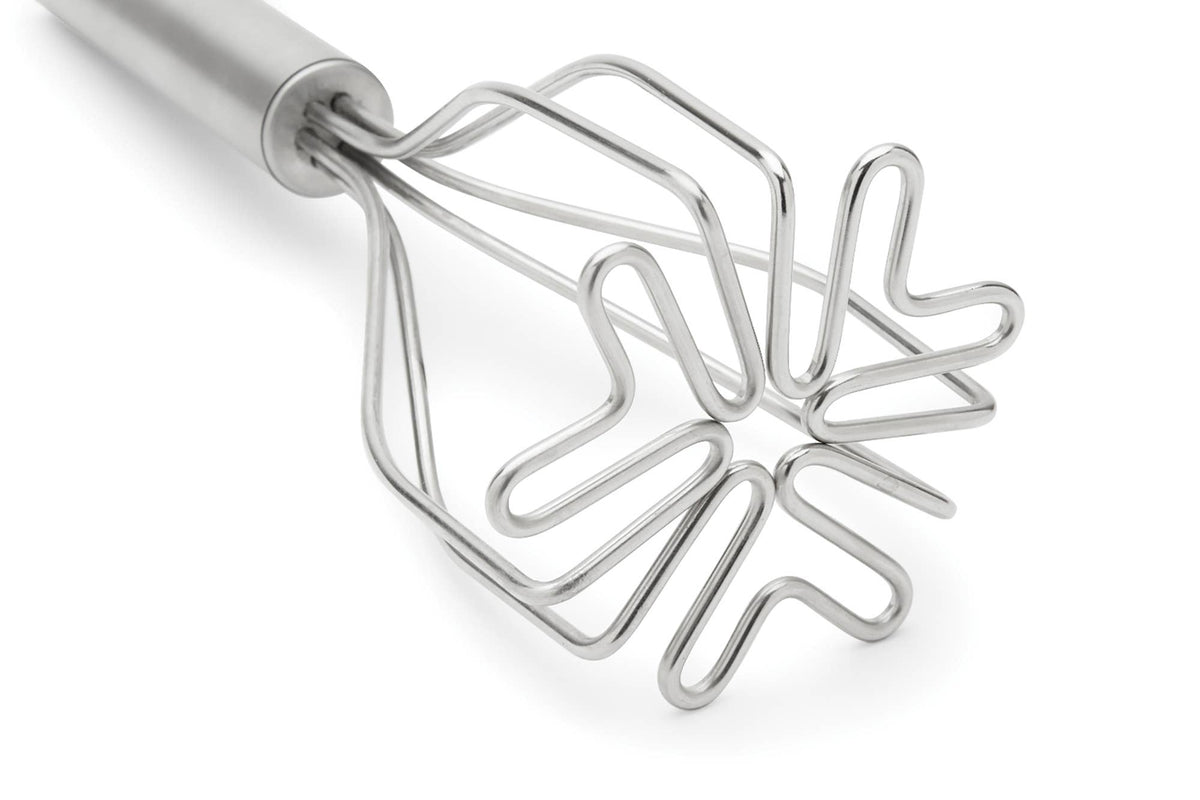Fox Run Brands - Fox Run 2-in-1 Mixer Stainless Steel Potato Masher, 10.5"