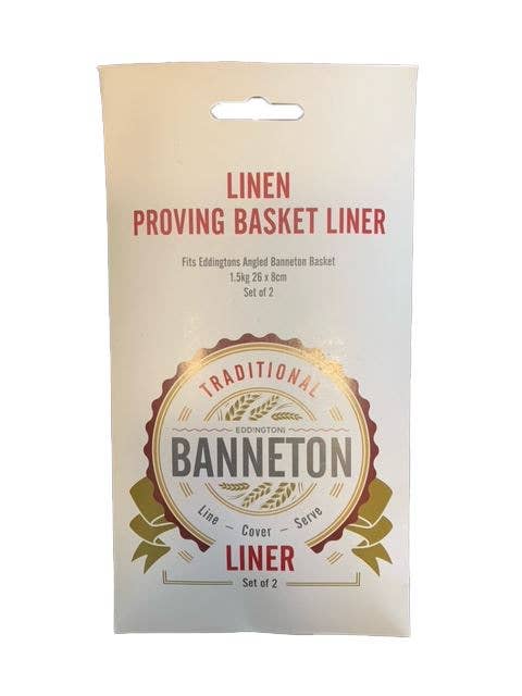 Port-Style Enterprises Inc. - BANNETON Proving Basket Liner 2/ST Fits Angled 10.2x3.1”