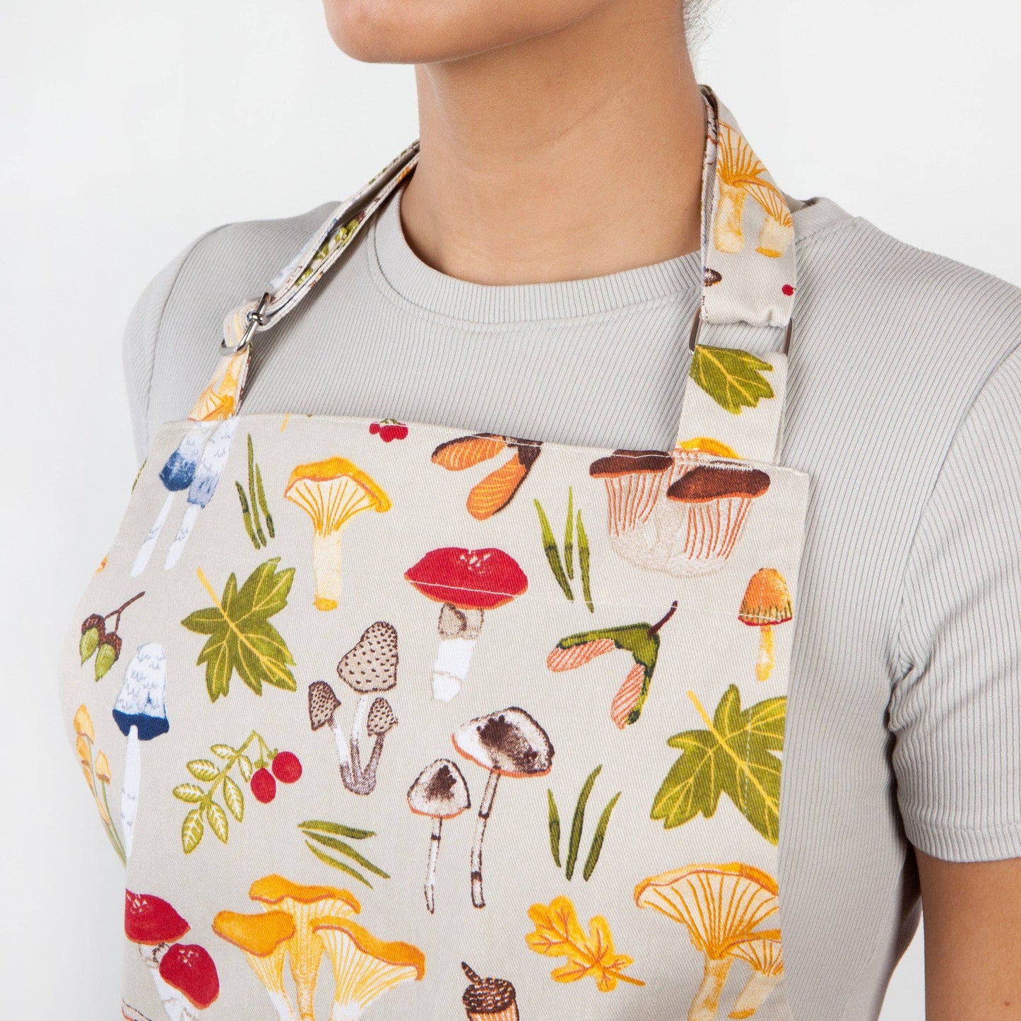 Now Designs by Danica - Field Mushrooms Chef Apron