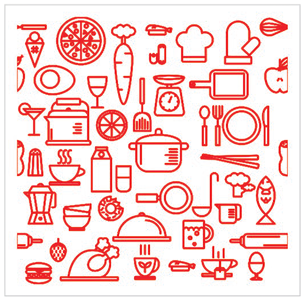 Euroscrubby - Kitchen Print - Euroscrubby Dishcloth