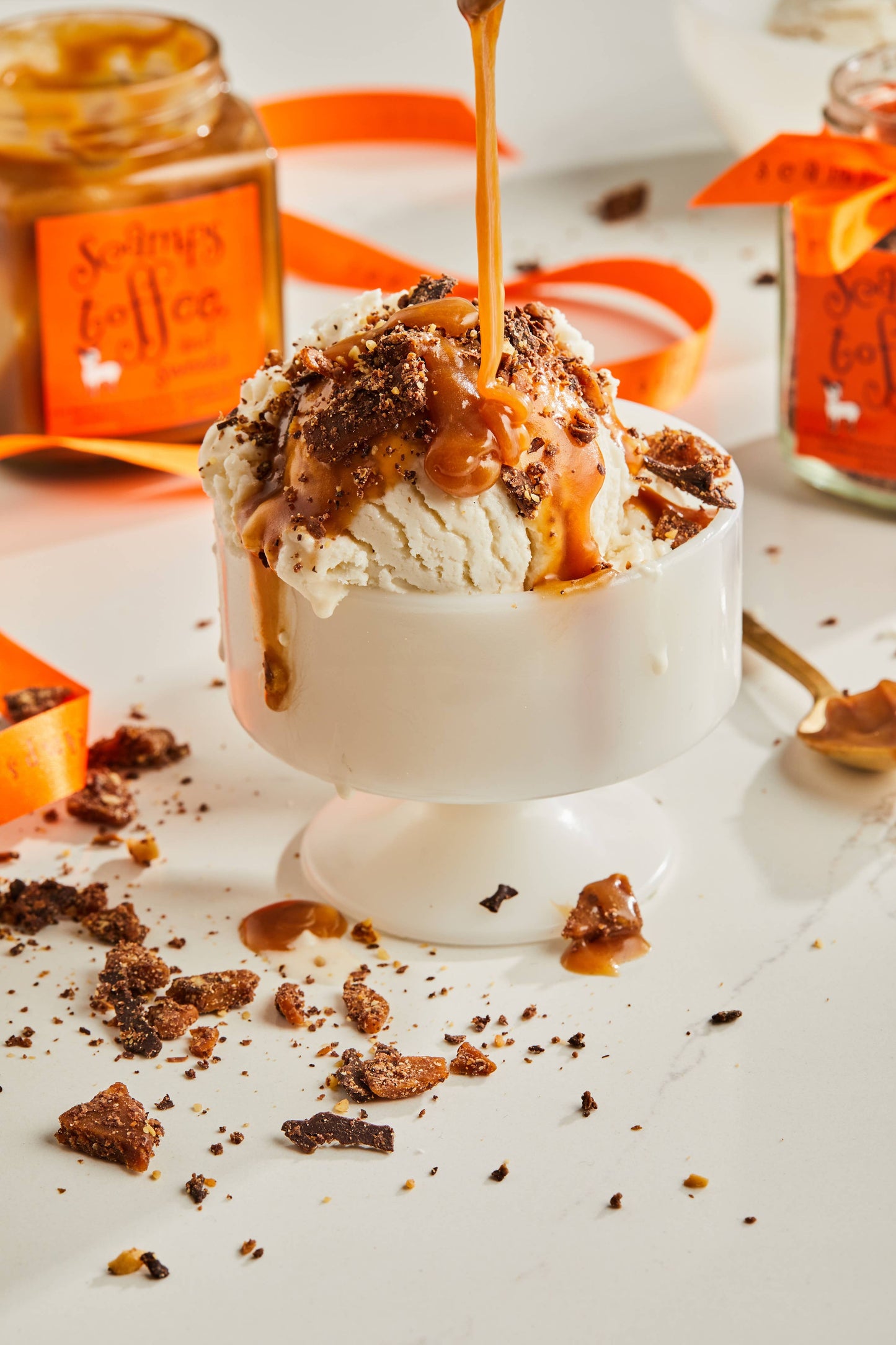 Scamps Toffee - Toffee Sauce and Bits Gift Set