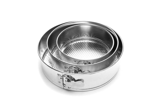 Fox Run Springform Pan Set, 3-Piece, 10.5" x 10.75" x 3.25"