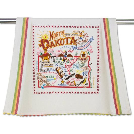 catstudio - North Dakota Dish Towel