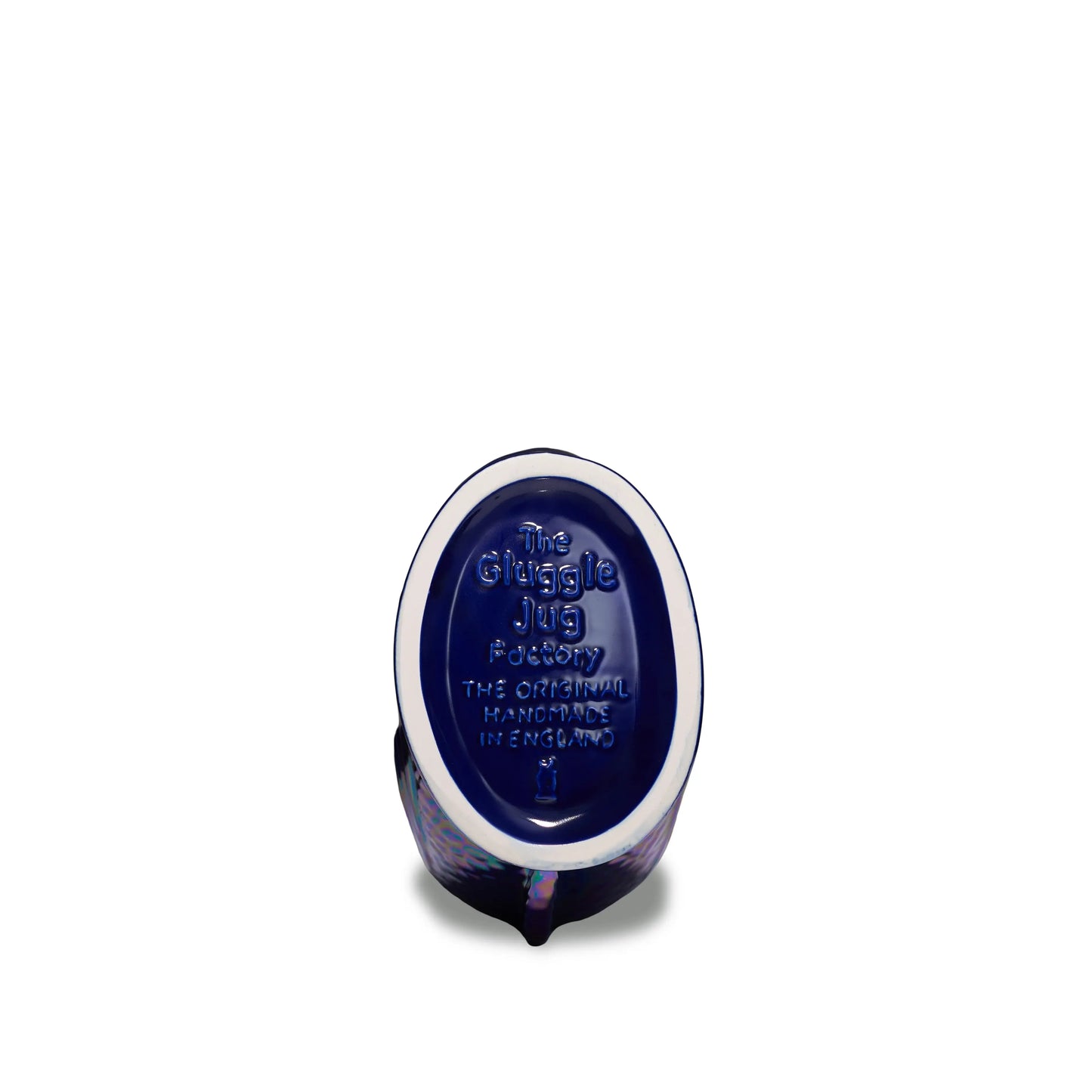 The Original Gluggle Jug Factory - Cobalt Lustre Gluggle Jug
