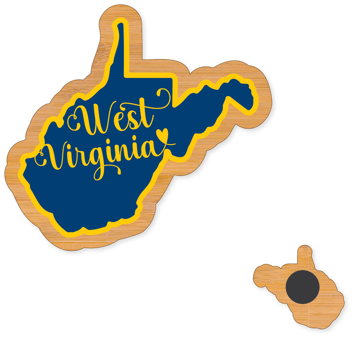 Morris Magnets - Magnet - West Virginia Heart State