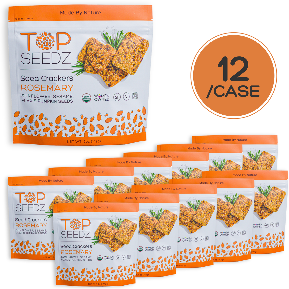 Top Seedz - Rosemary Crackers - 5oz -