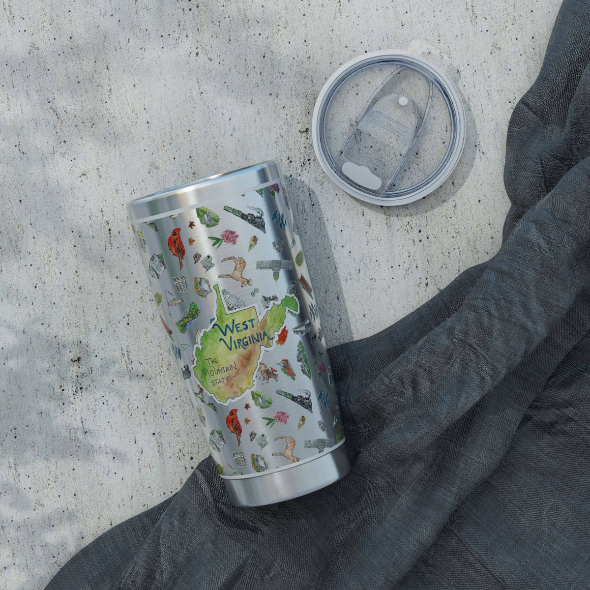 Pippa West Virginia 20 oz Tumbler
