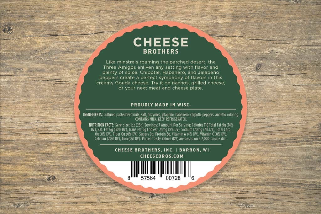 Cheese Brothers - 3 Amigos - Spicy Gouda