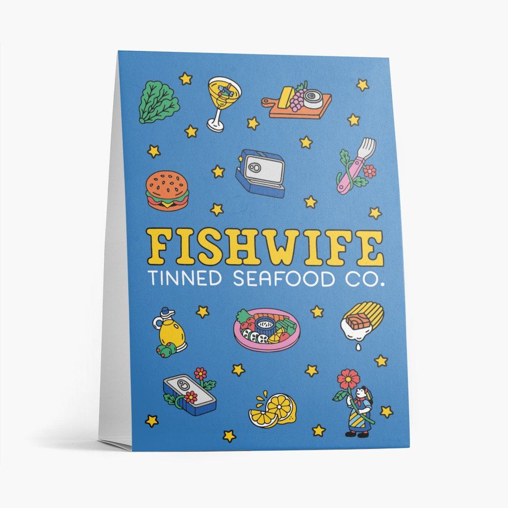 Fishwife - Table Tent