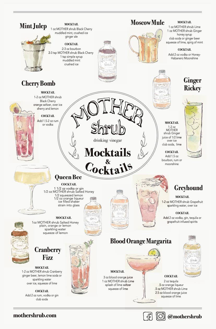 MOTHER Shrub Black Cherry