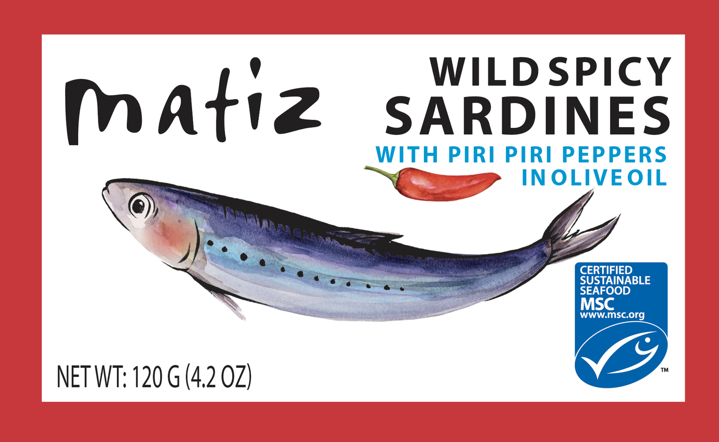 Matiz - Matiz Spicy Sardines - 4.2oz