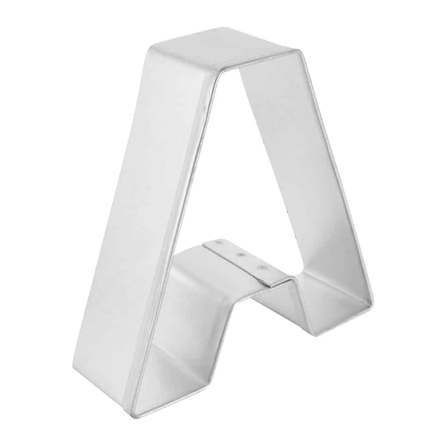 R&M International - Letter A Cookie Cutter (3")