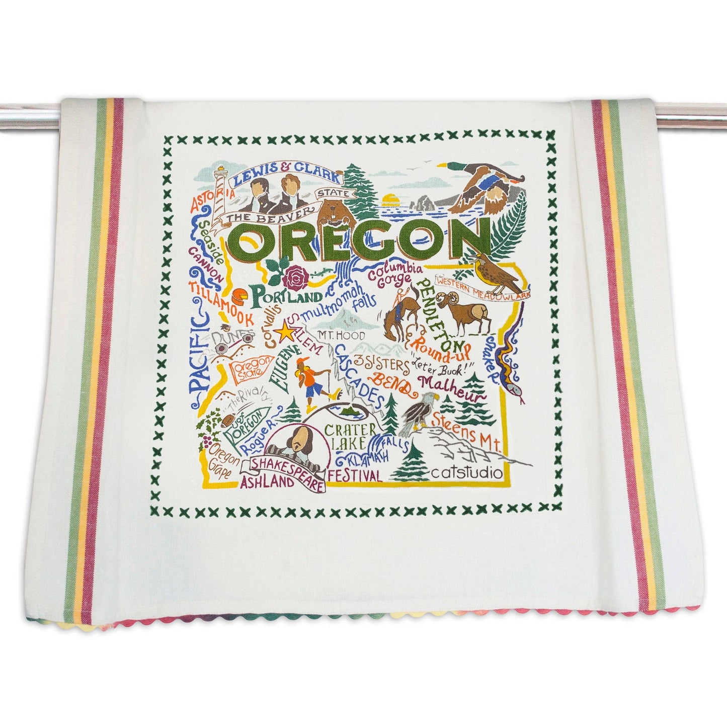 catstudio - Oregon Dish Towel