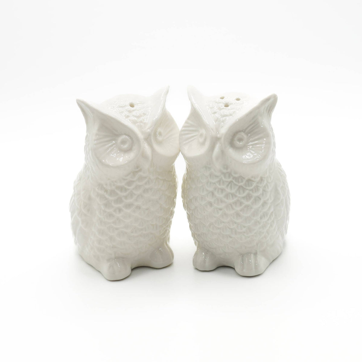 Fox Run Brands - Fox Run Mini Ceramic Owl Salt and Pepper Shakers, Set of 2