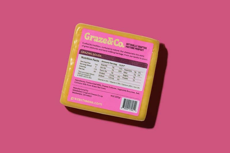 Graze & Co. - Grazing Gouda - 8oz. Artisanal Cheese