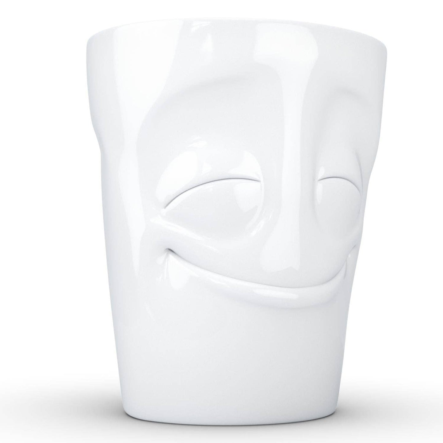 Coffee Mug with Handle, Cheery Face