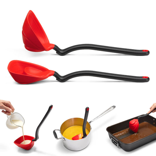 Dreamfarm - Fladle® - Fold Flat Silicone Ladle