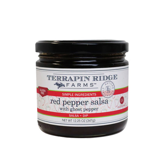 Red Pepper Salsa with Ghost Pepper