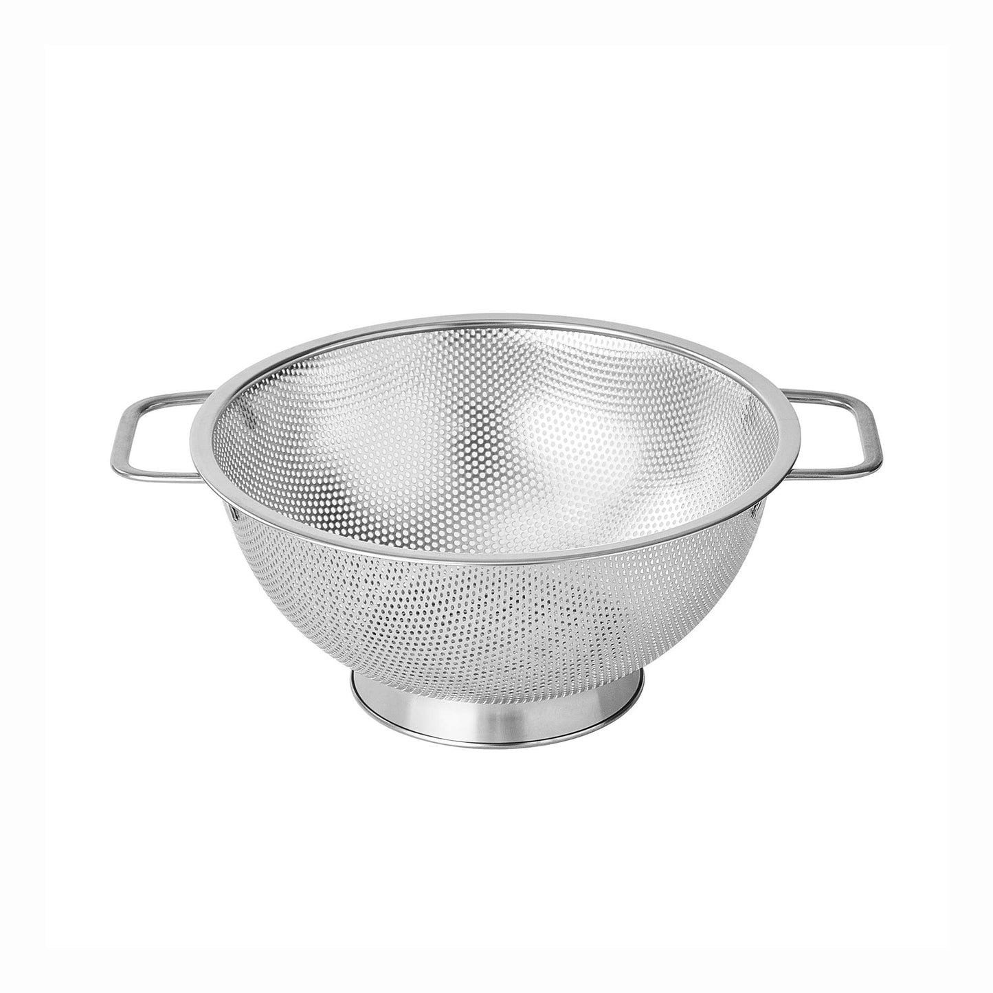 Fox Run Large Stainless Steel Colander, 3 Quart Strainer