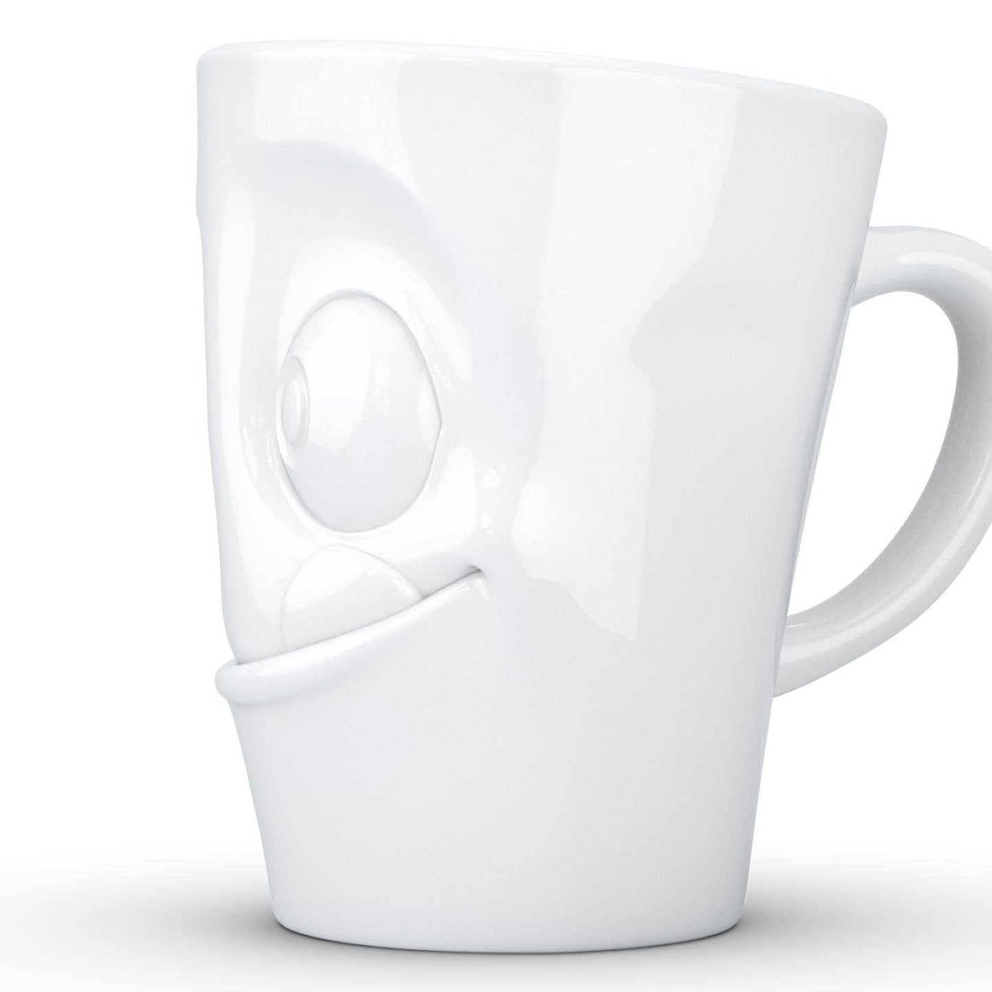 Fiftyeight Products - Coffee Mug with Handle, Tasty Face