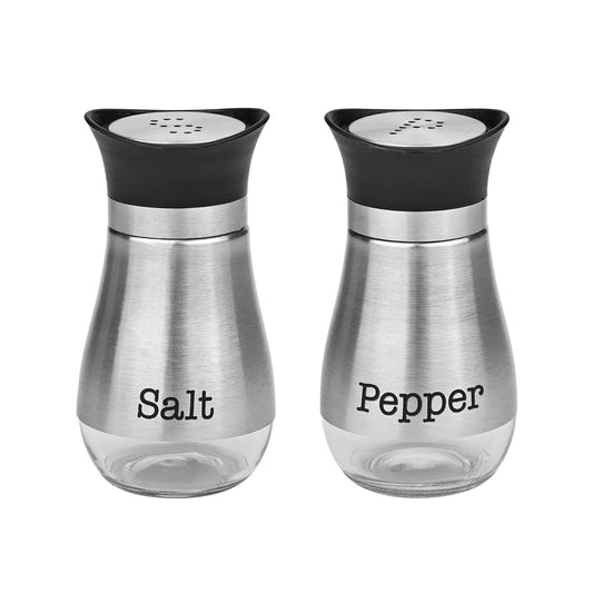 Fox Run Brands - Fox Run Modern Salt and Pepper Shakers, Set of 2, 4 Ounce