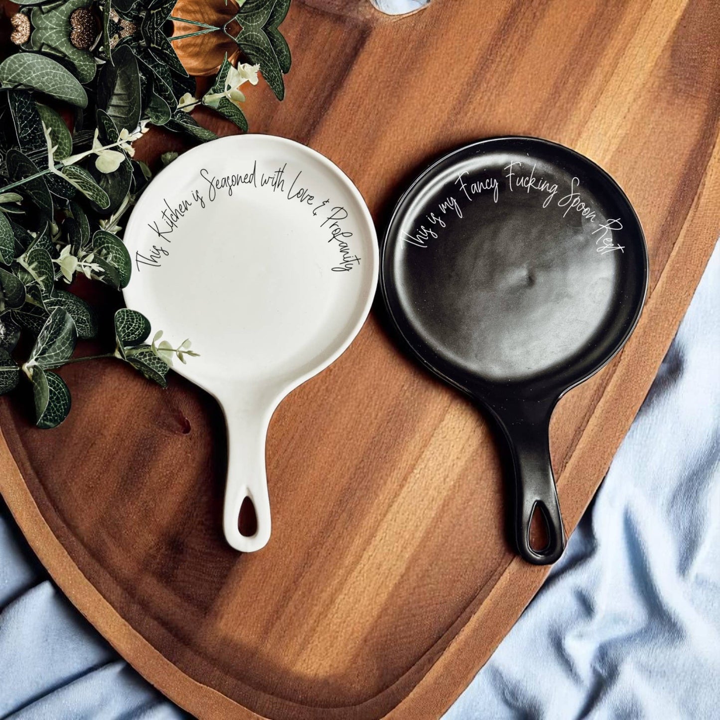 Lick The Spoon | Spoon Rest + Wooden Spoon Gift Set