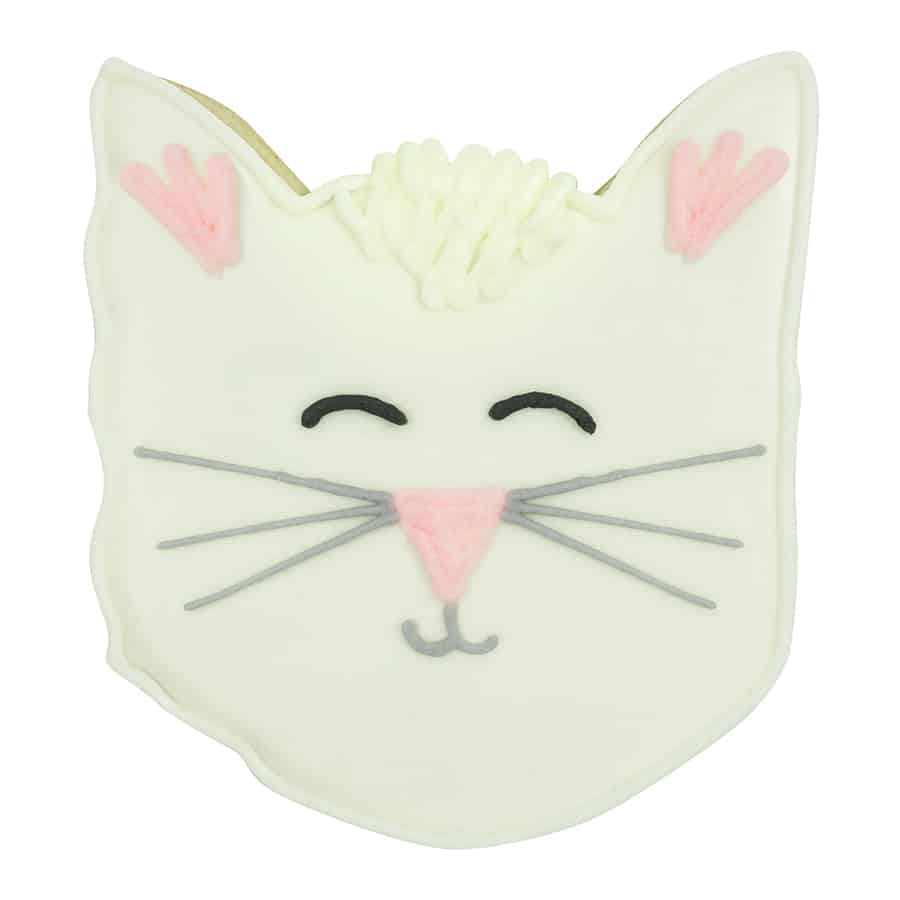 R&M International - Cat Face Cookie Cutter (3.5")