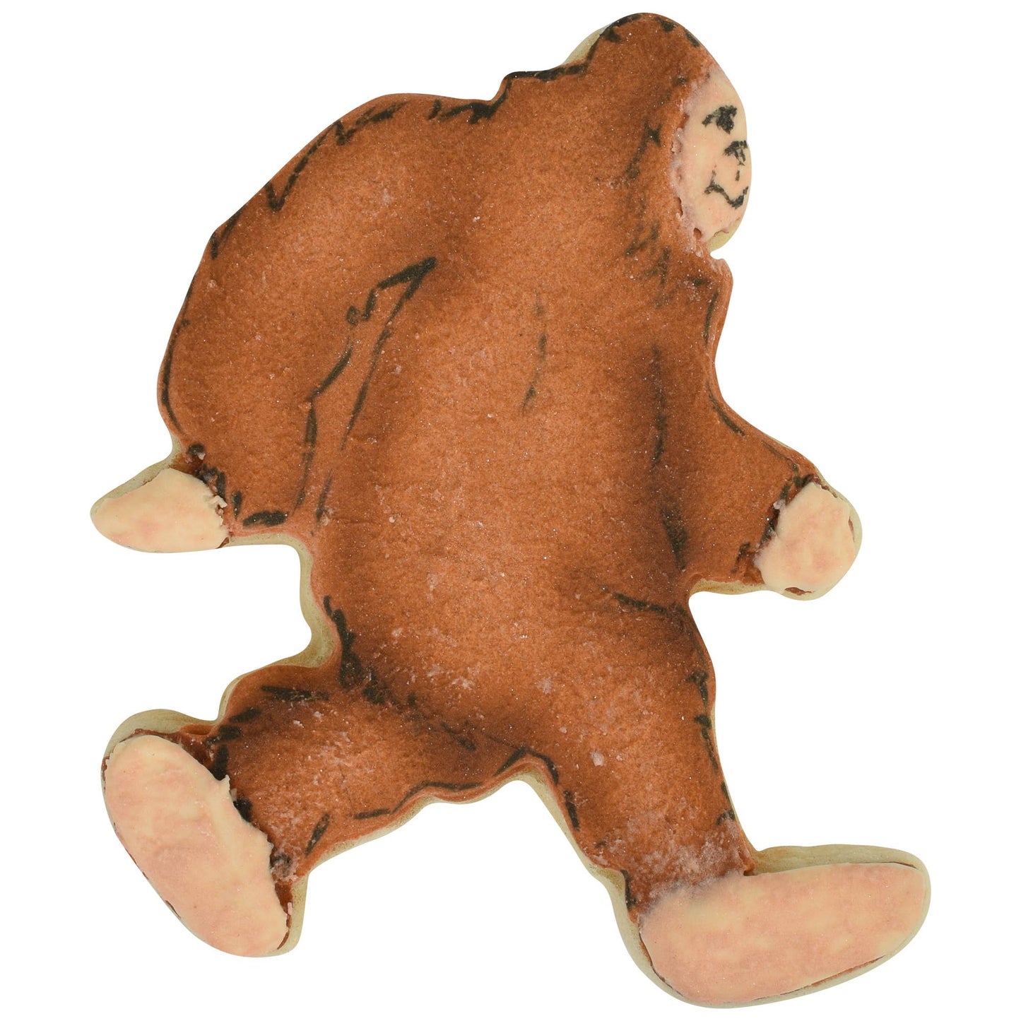 R&M International - Big Foot Cookie Cutter (Brown, 3.5")
