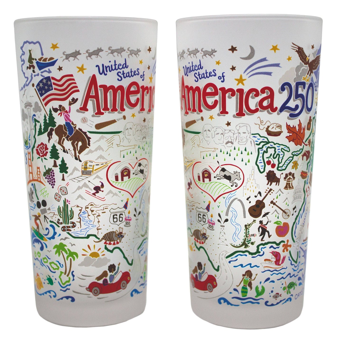 catstudio - America 250 Drinking Glass