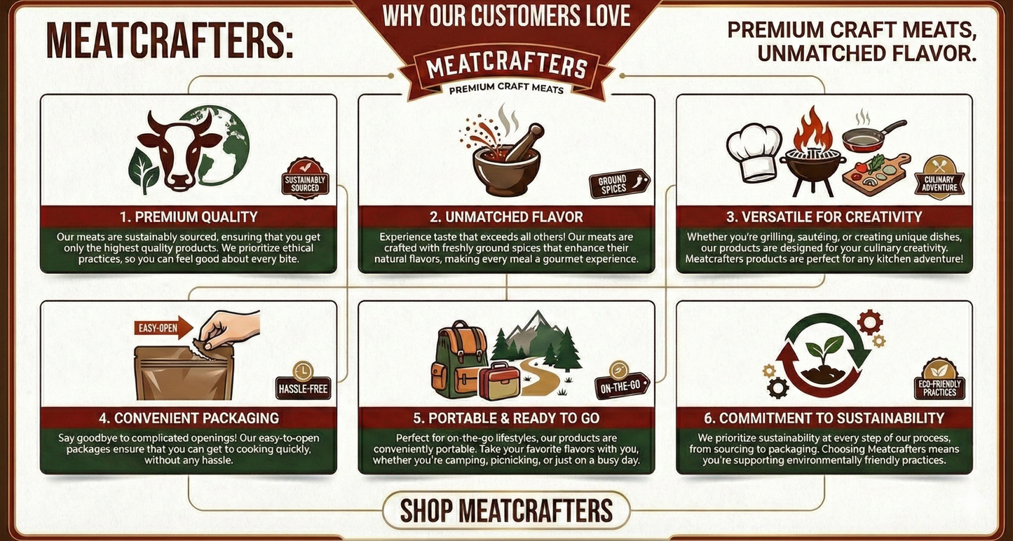 MeatCrafters Inc. - Cured Mediterranean Pork Salami, Artisan, 5oz x12