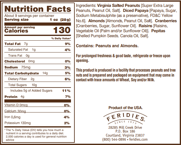 9 oz. Rt. 58 Trail Mix