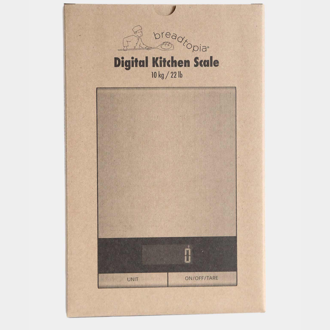 Breadtopia - Breadtopia Digital Kitchen Scale – 10 kg/22 lb Baking Scale