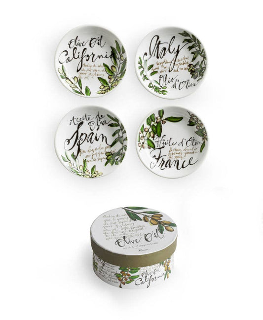 Rosanna - Olive Oil Dipping Dish S/4