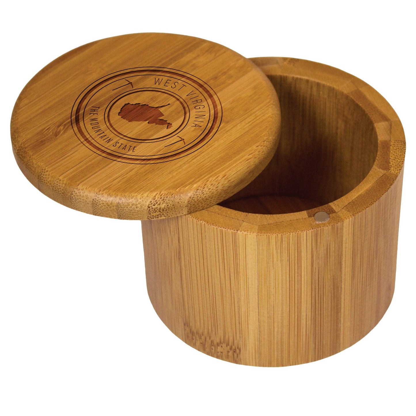 Totally Bamboo - West Virginia State Stamp Series Salt Box