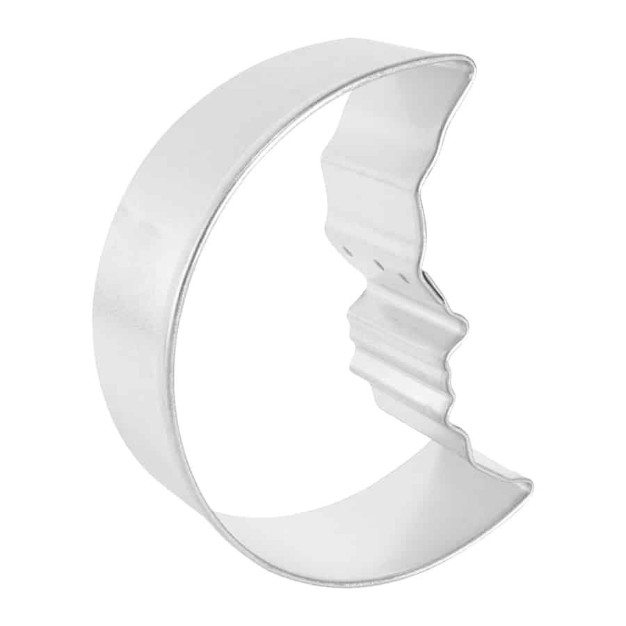 R&M International - Man In The Moon Cookie Cutter (3")