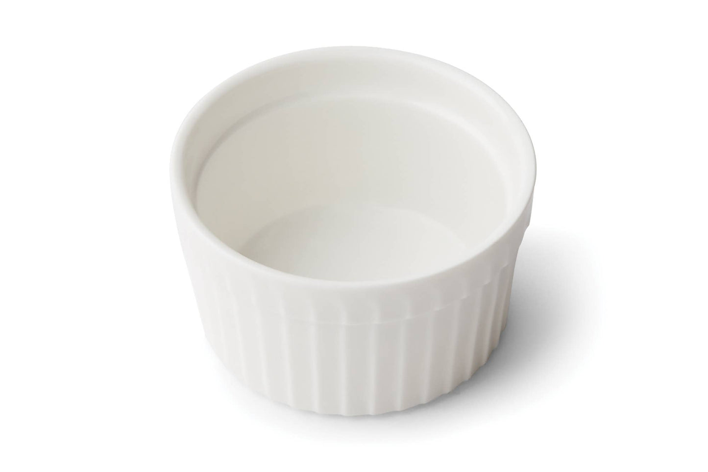 Fox Run Ramekin, White Stoneware, 2.5-Ounce