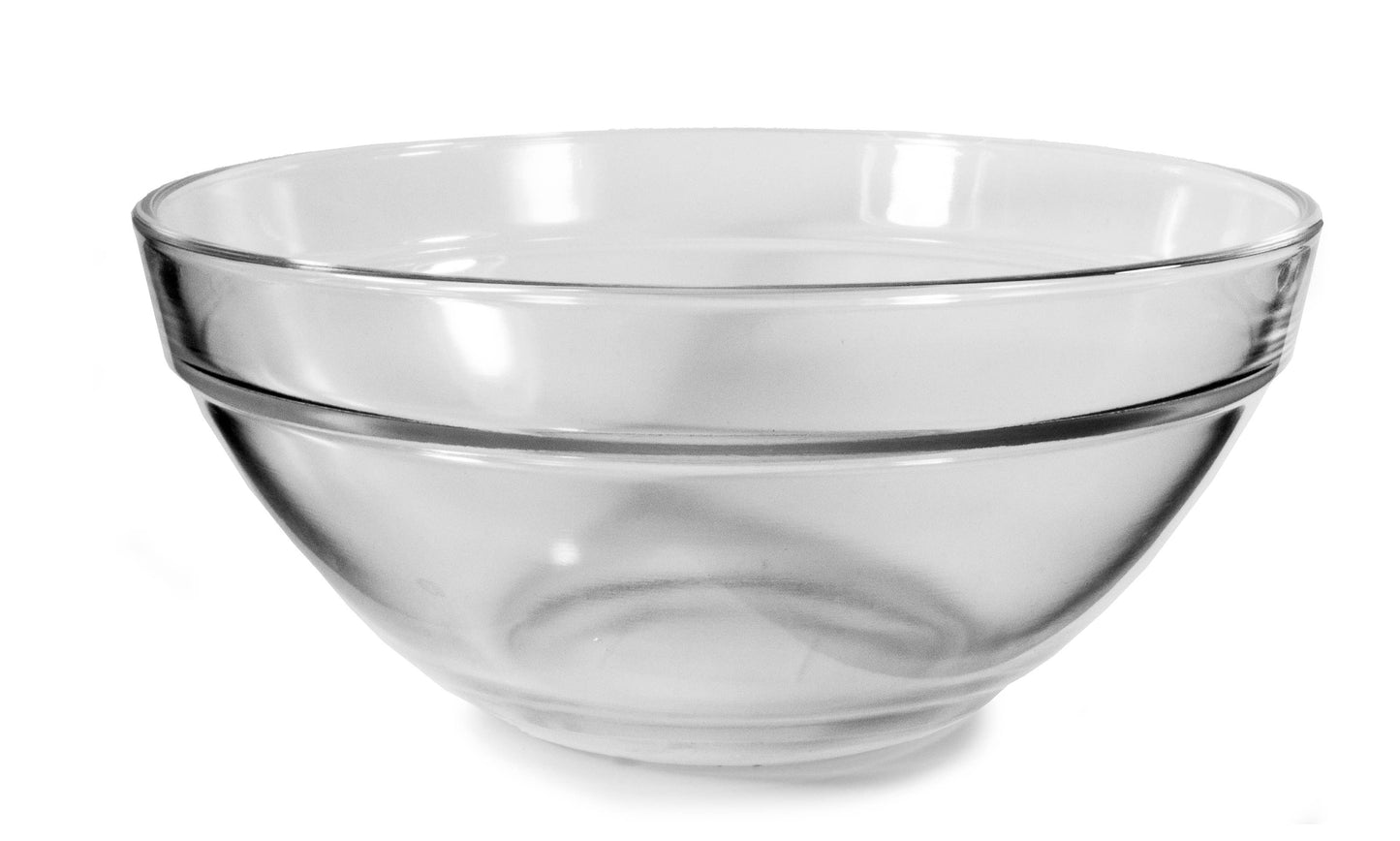 KITCHEN BASICS Utility Bowl Glass 2100ml/71oz Ø23cm/9"