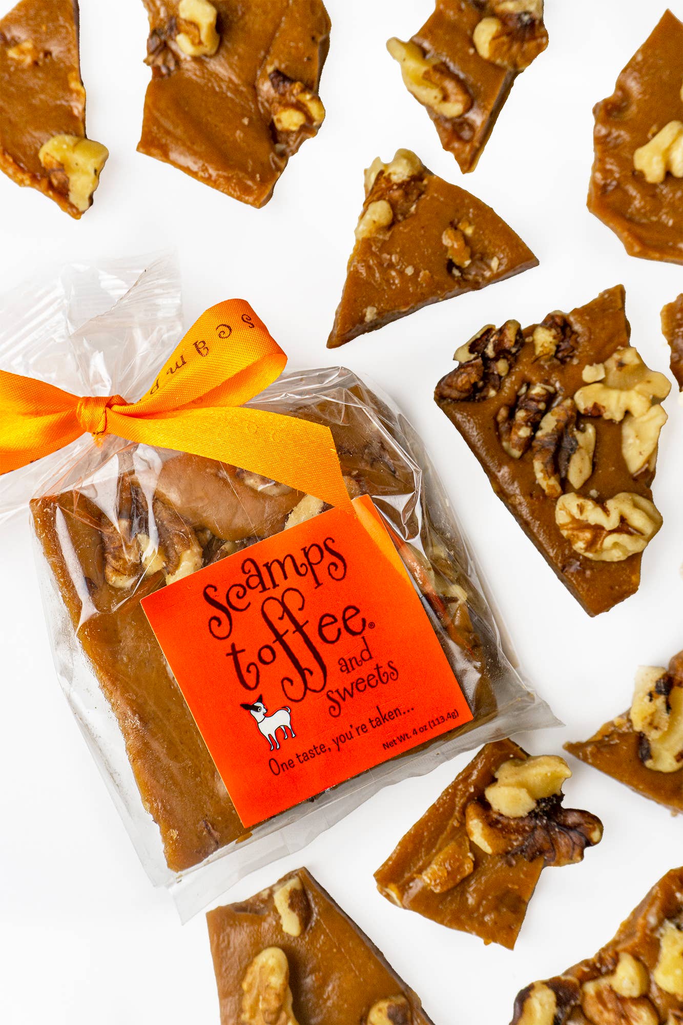 Scamps Toffee - 4oz Fairfield Bark Bag