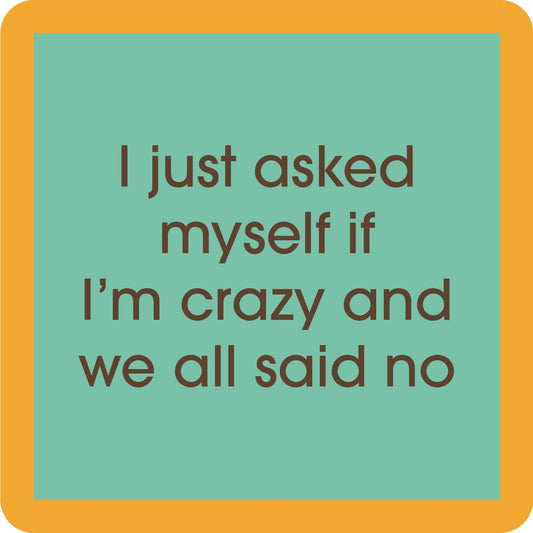 Drinks on Me - COASTER Crazy | Funny Party Gift | Home Bar Decor