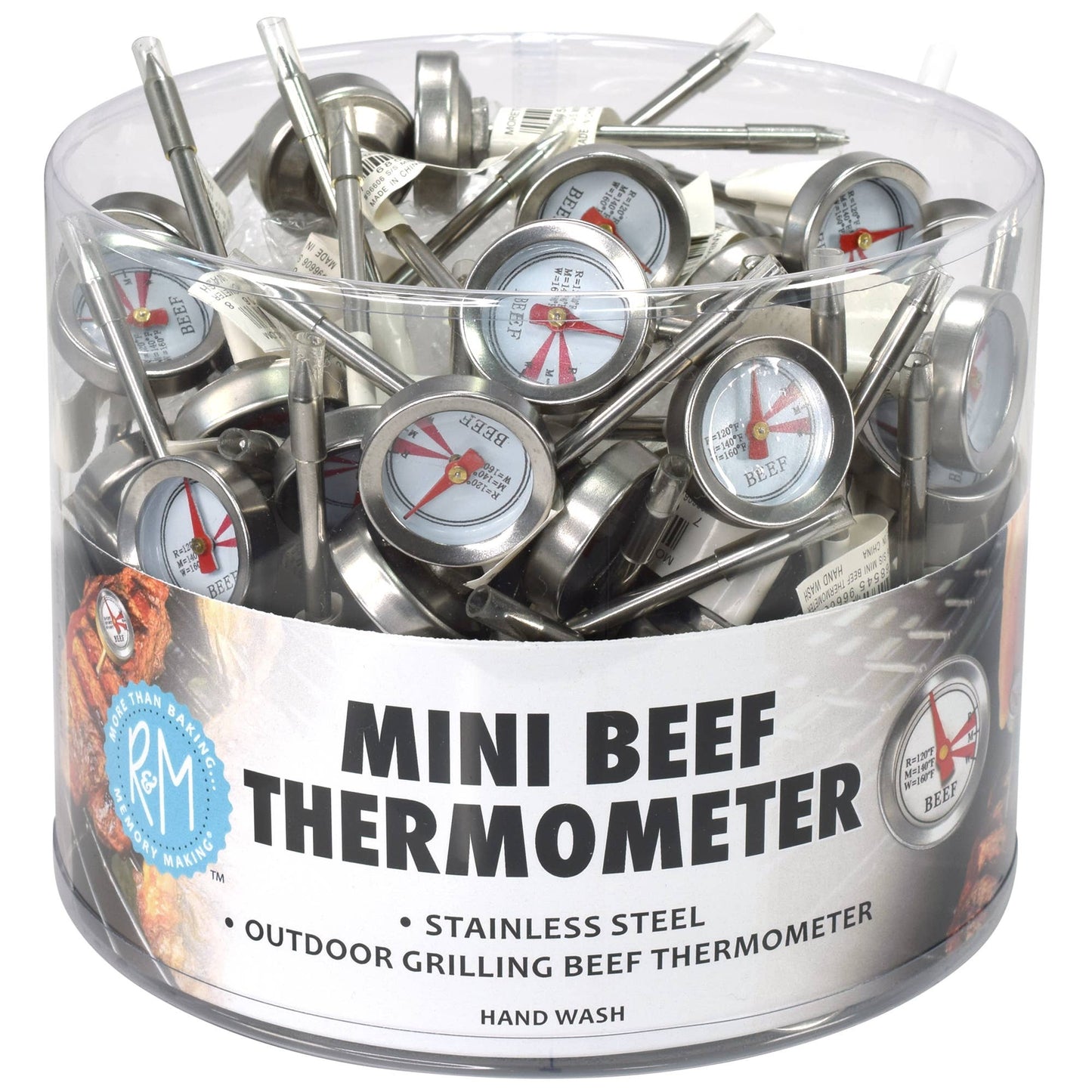 R&M International - Mini Beef Thermometer Bucket /70