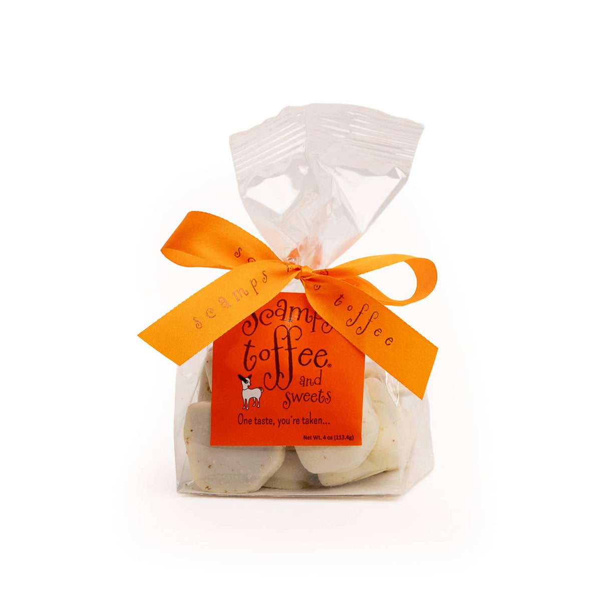 Scamps Toffee 4oz Bag - Toffee - Milk Chocolate Covered